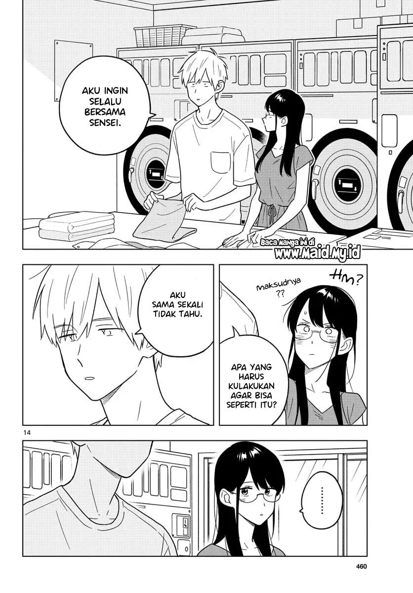 Halaman 16 — Sensei wa Koi wo Oshierarenai Chapter 41