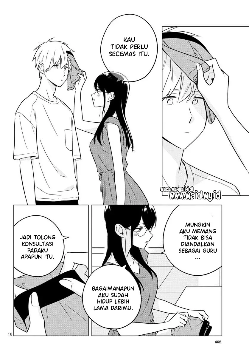 Halaman 18 — Sensei wa Koi wo Oshierarenai Chapter 41
