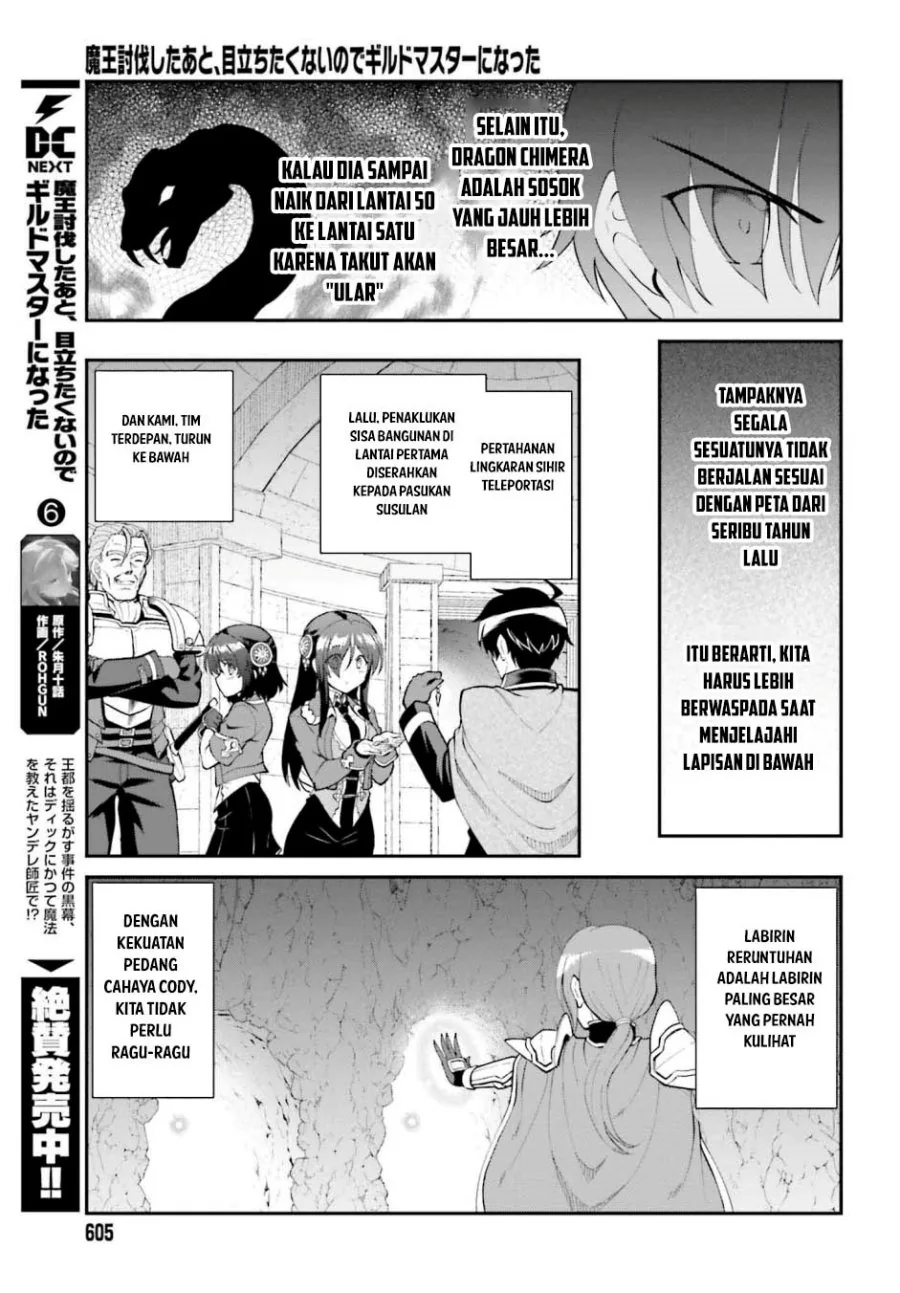 Halaman 22 — Maou Toubatsu shita Ato, Medachitakunai node Guild Master ni Natta Chapter 38