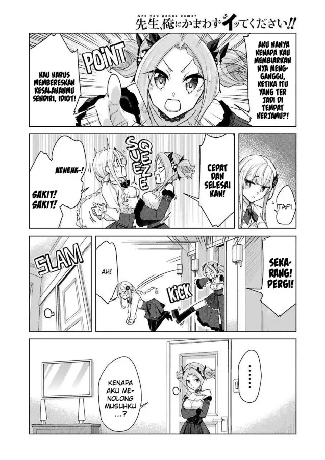 Halaman 10 — Sensei, Ore ni Kamawazu Itte Kudasai!! Chapter 31