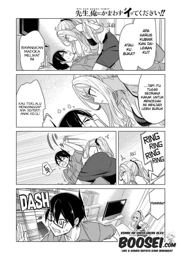 Halaman 12 — Sensei, Ore ni Kamawazu Itte Kudasai!! Chapter 31