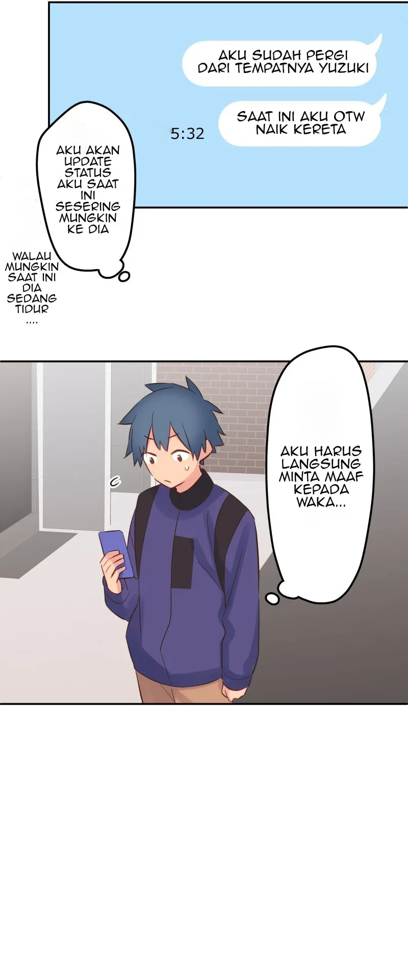 Halaman 10 — Waka-chan Is Flirty Again Chapter 149
