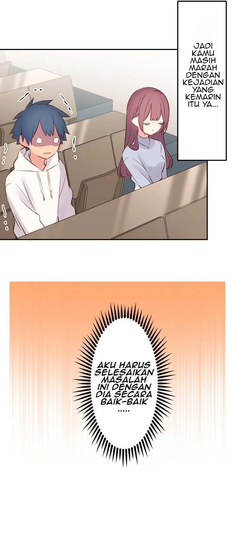 Halaman 14 — Waka-chan Is Flirty Again Chapter 149