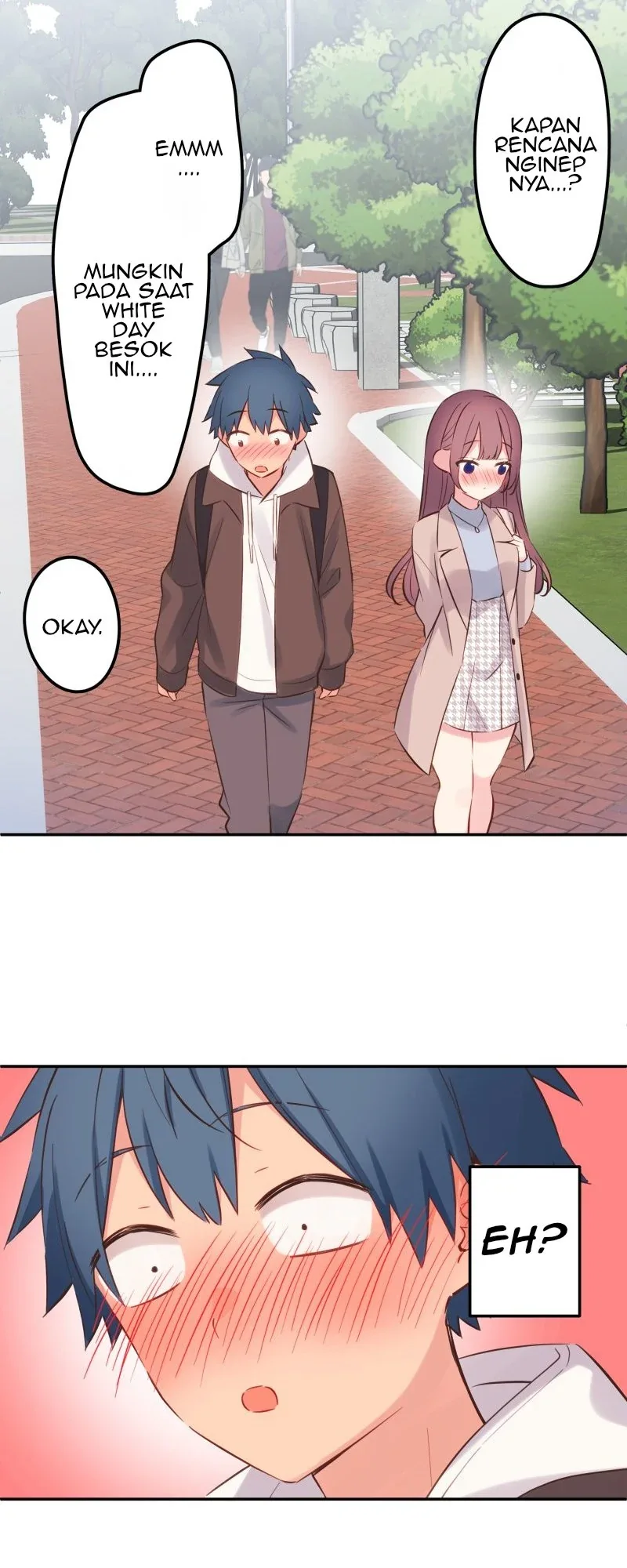 Halaman 27 — Waka-chan Is Flirty Again Chapter 149