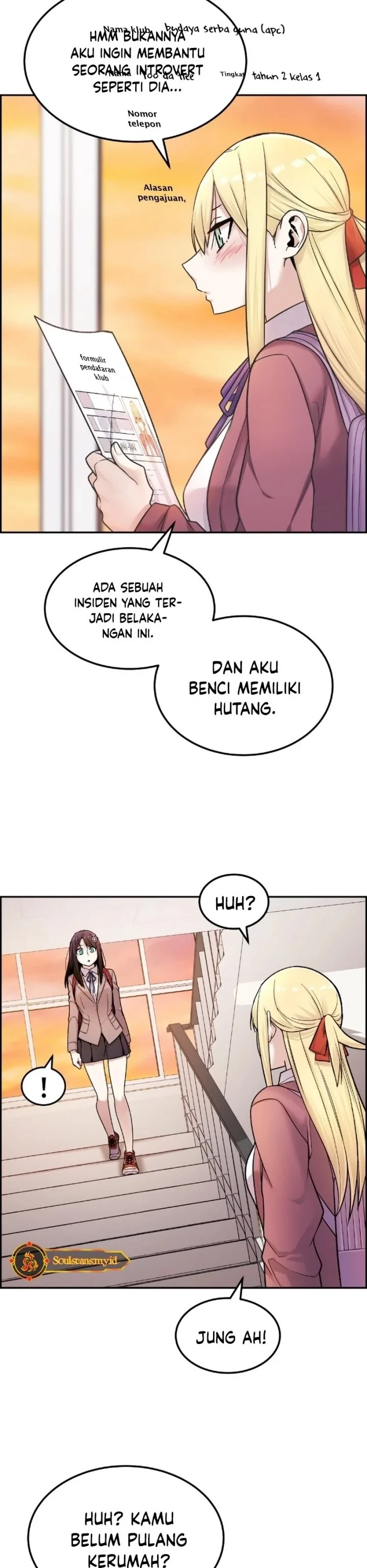 Halaman 51 — Webtoon Character Na Kang Lim Chapter 10