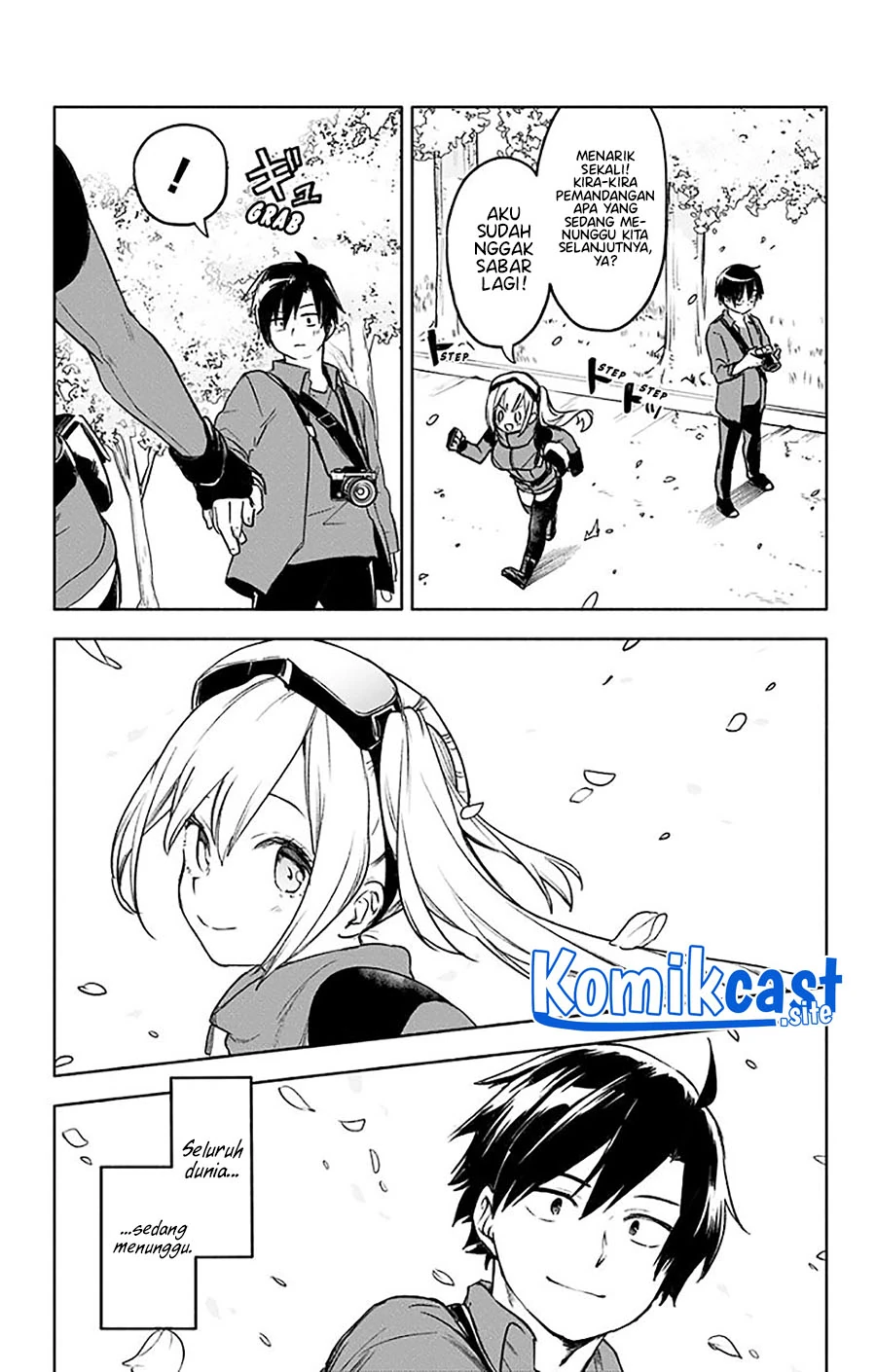 Halaman 21 — Saguri-chan Tankentai Chapter 35