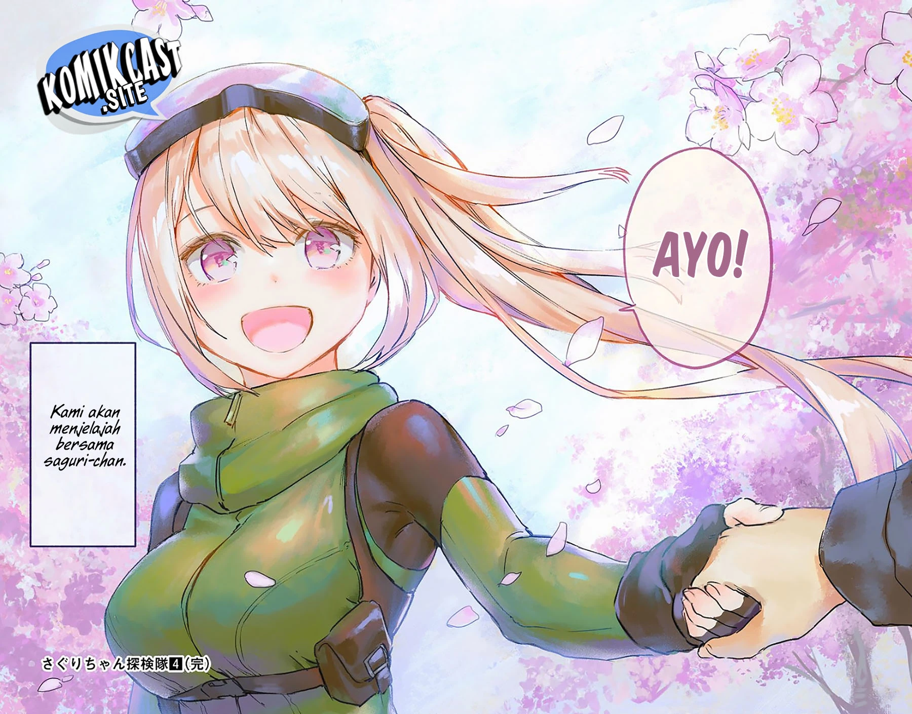 Halaman 22 — Saguri-chan Tankentai Chapter 35
