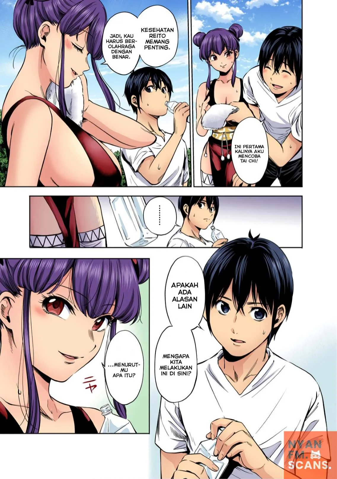 Halaman 4 — Shuumatsu no Harem Chapter 72