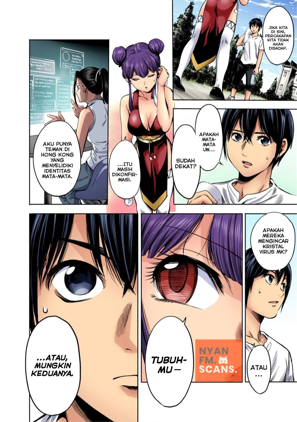 Halaman 5 — Shuumatsu no Harem Chapter 72