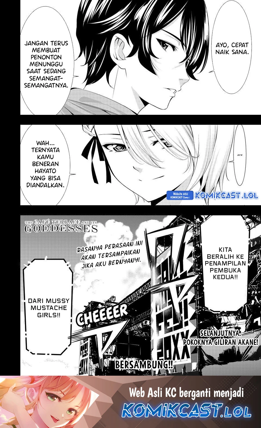 Halaman 19 — Megami no Café Terrace Chapter 133