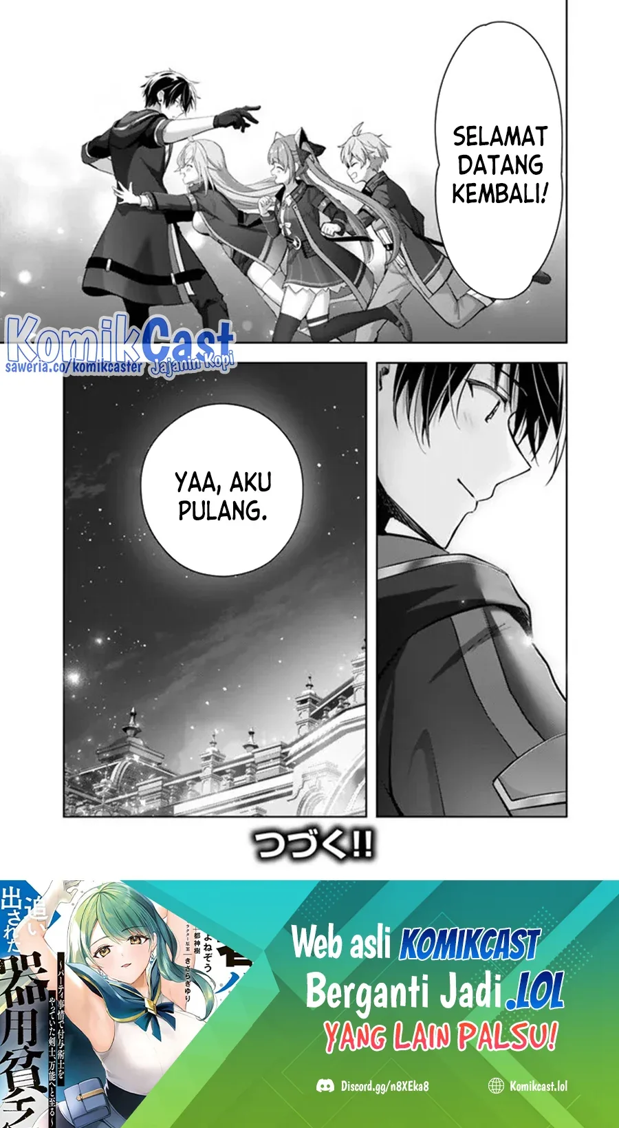Halaman 50 — Yuusha Party wo Oidasareta Kiyoubinbou: Party Jijou de Fuyo Jutsushi wo Yatteita Kenshi, Bannou e to Itaru Chapter 32