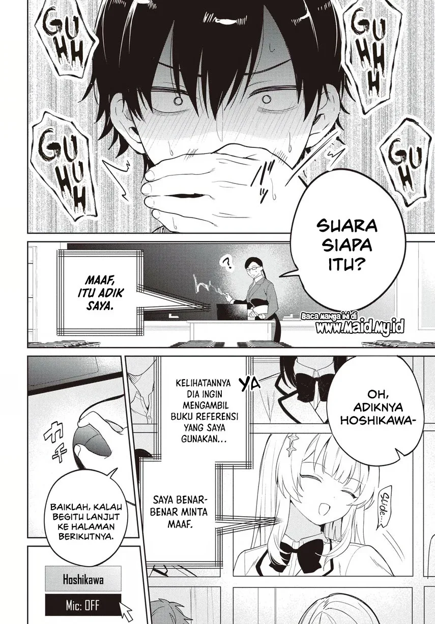 Halaman 5 — Remote Jugyou ni Nattara Class 1 no Bishoujo to Doukyo suru Koto ni Natta Chapter 1
