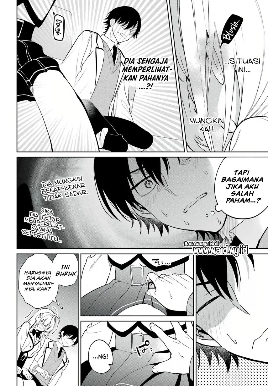 Halaman 11 — Remote Jugyou ni Nattara Class 1 no Bishoujo to Doukyo suru Koto ni Natta Chapter 1