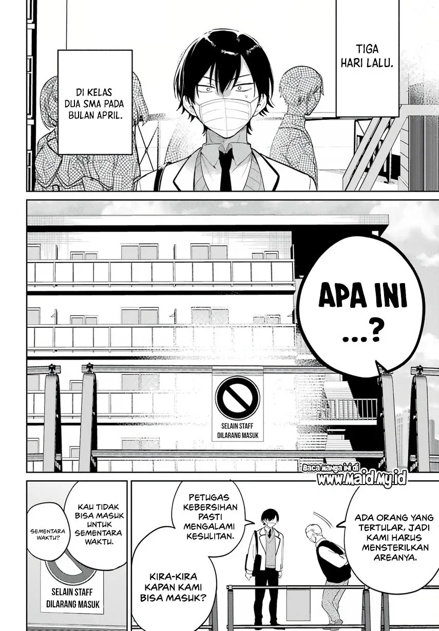 Halaman 13 — Remote Jugyou ni Nattara Class 1 no Bishoujo to Doukyo suru Koto ni Natta Chapter 1