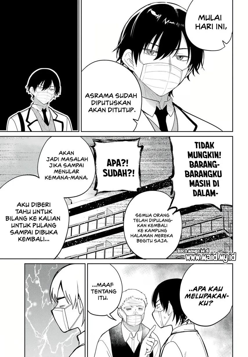 Halaman 14 — Remote Jugyou ni Nattara Class 1 no Bishoujo to Doukyo suru Koto ni Natta Chapter 1