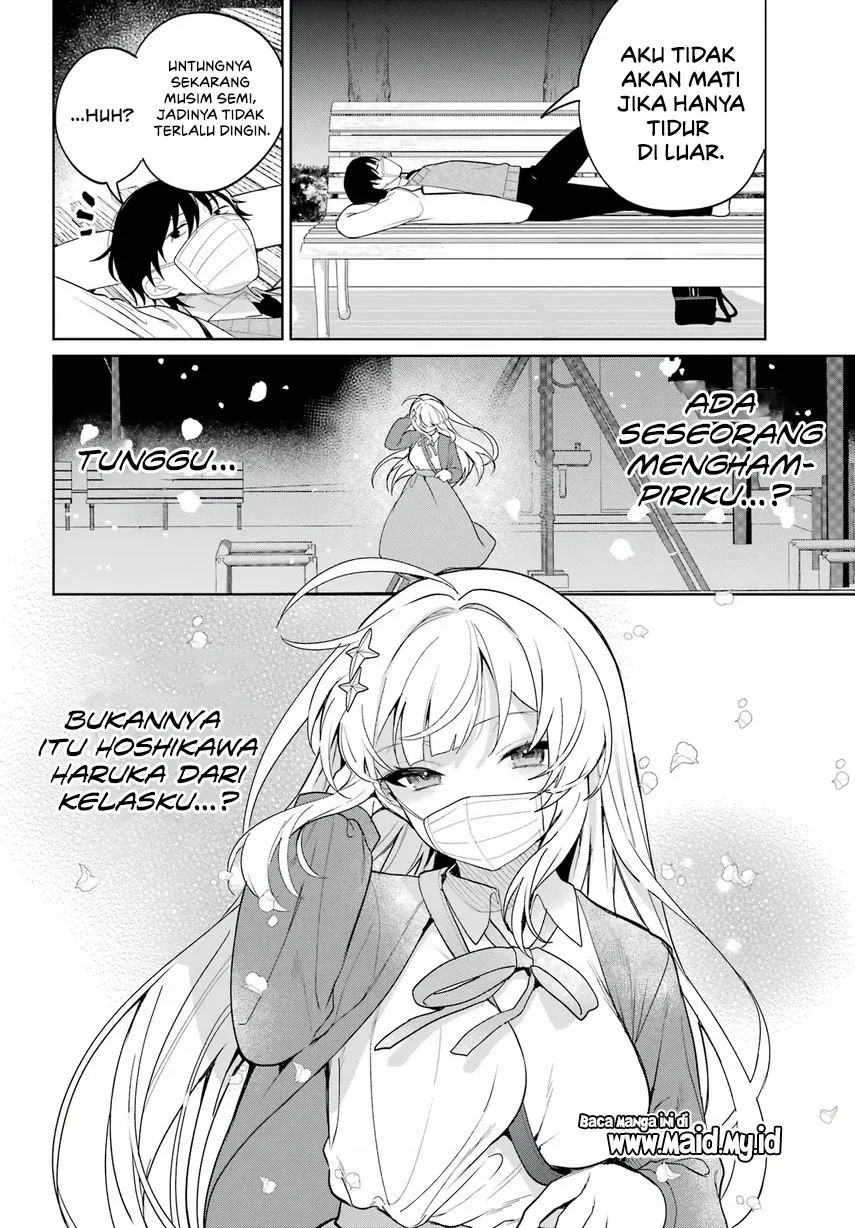 Halaman 17 — Remote Jugyou ni Nattara Class 1 no Bishoujo to Doukyo suru Koto ni Natta Chapter 1