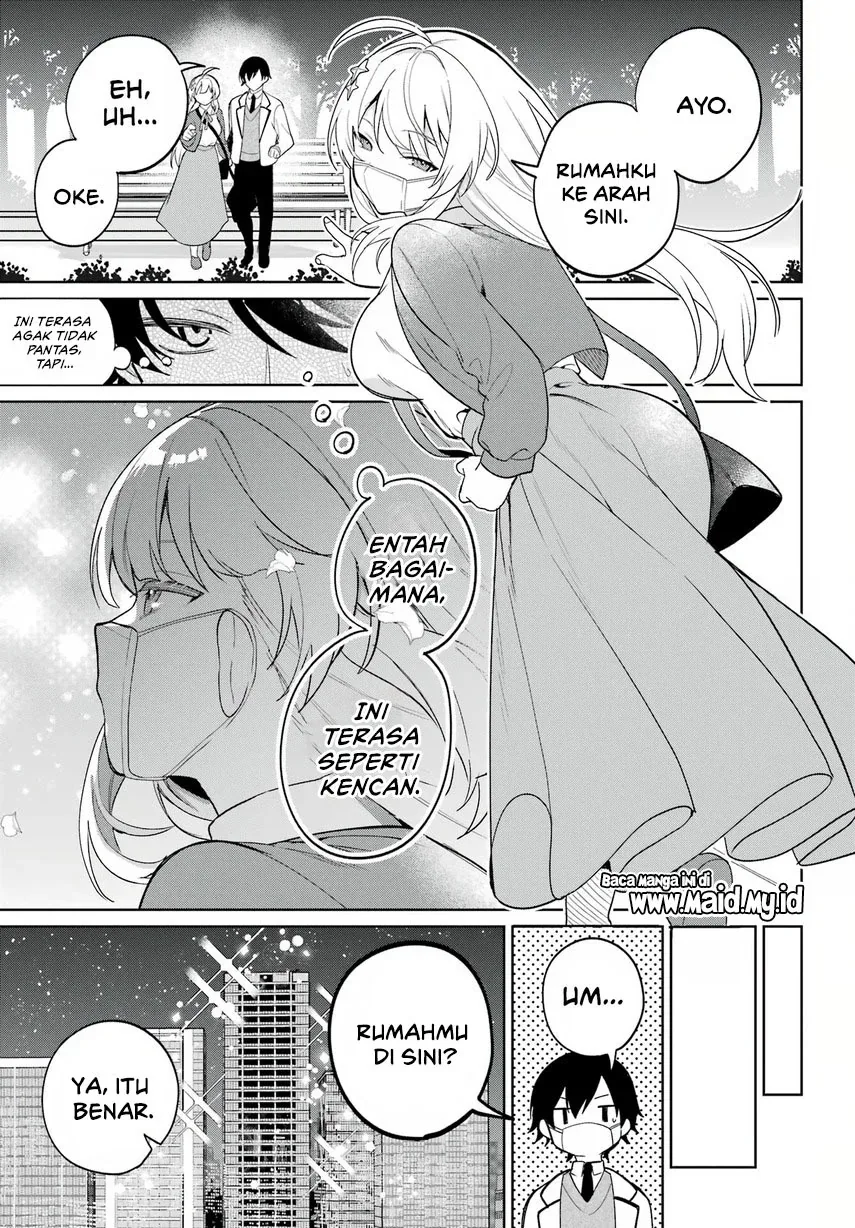 Halaman 28 — Remote Jugyou ni Nattara Class 1 no Bishoujo to Doukyo suru Koto ni Natta Chapter 1