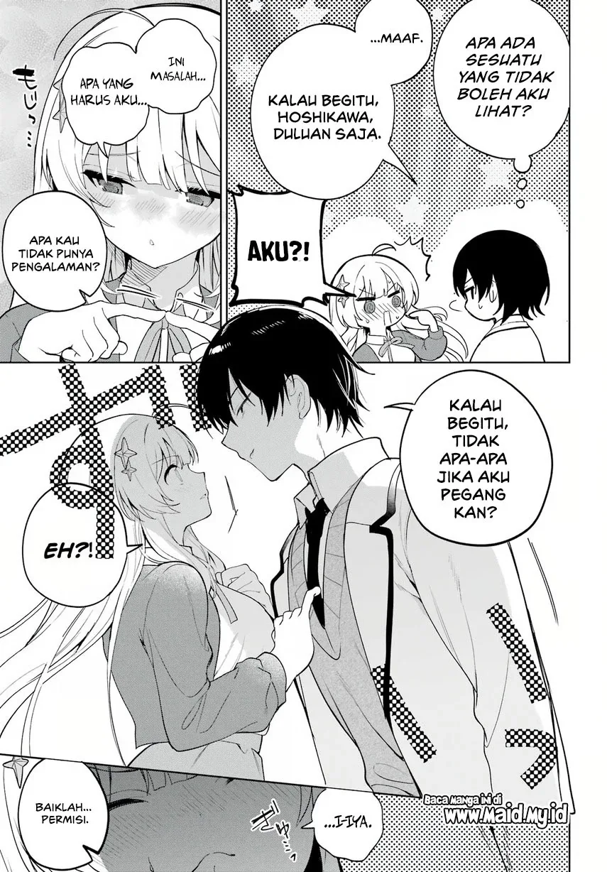 Halaman 34 — Remote Jugyou ni Nattara Class 1 no Bishoujo to Doukyo suru Koto ni Natta Chapter 1