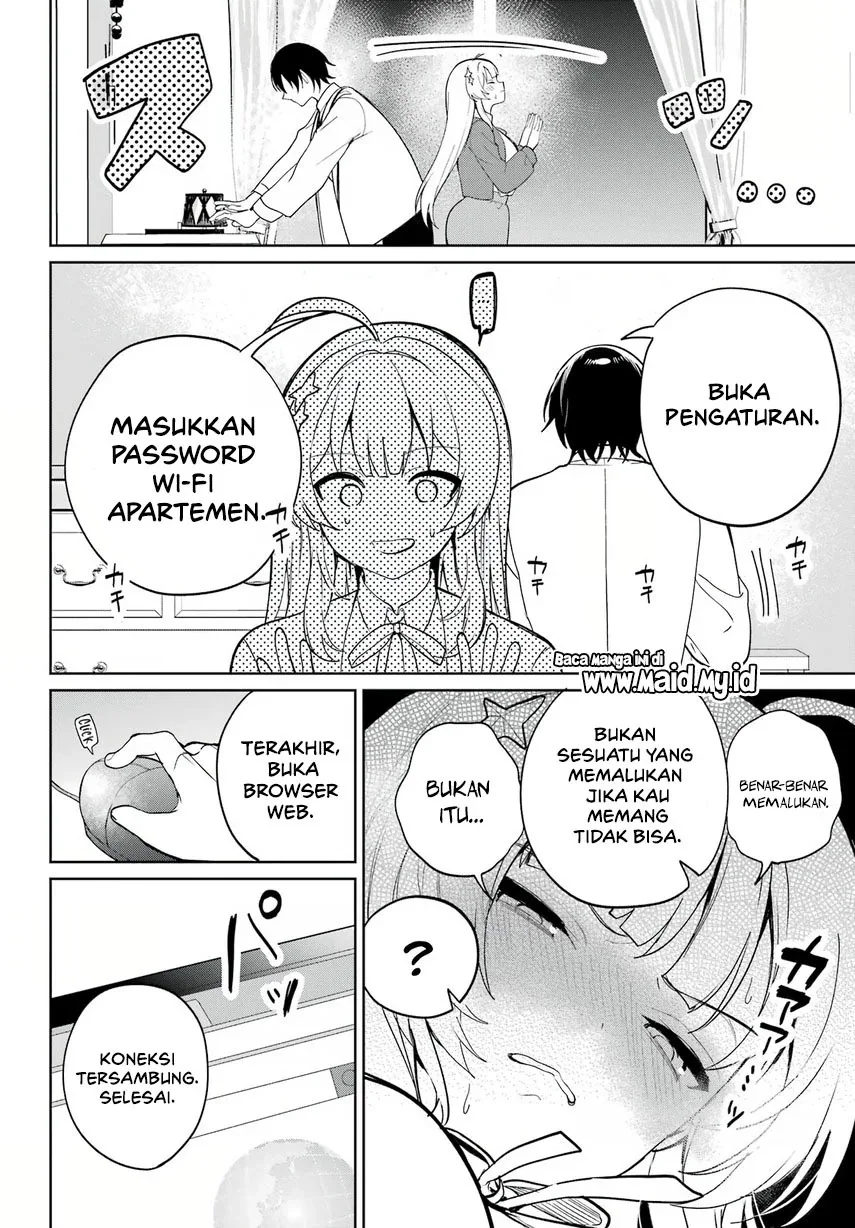 Halaman 35 — Remote Jugyou ni Nattara Class 1 no Bishoujo to Doukyo suru Koto ni Natta Chapter 1