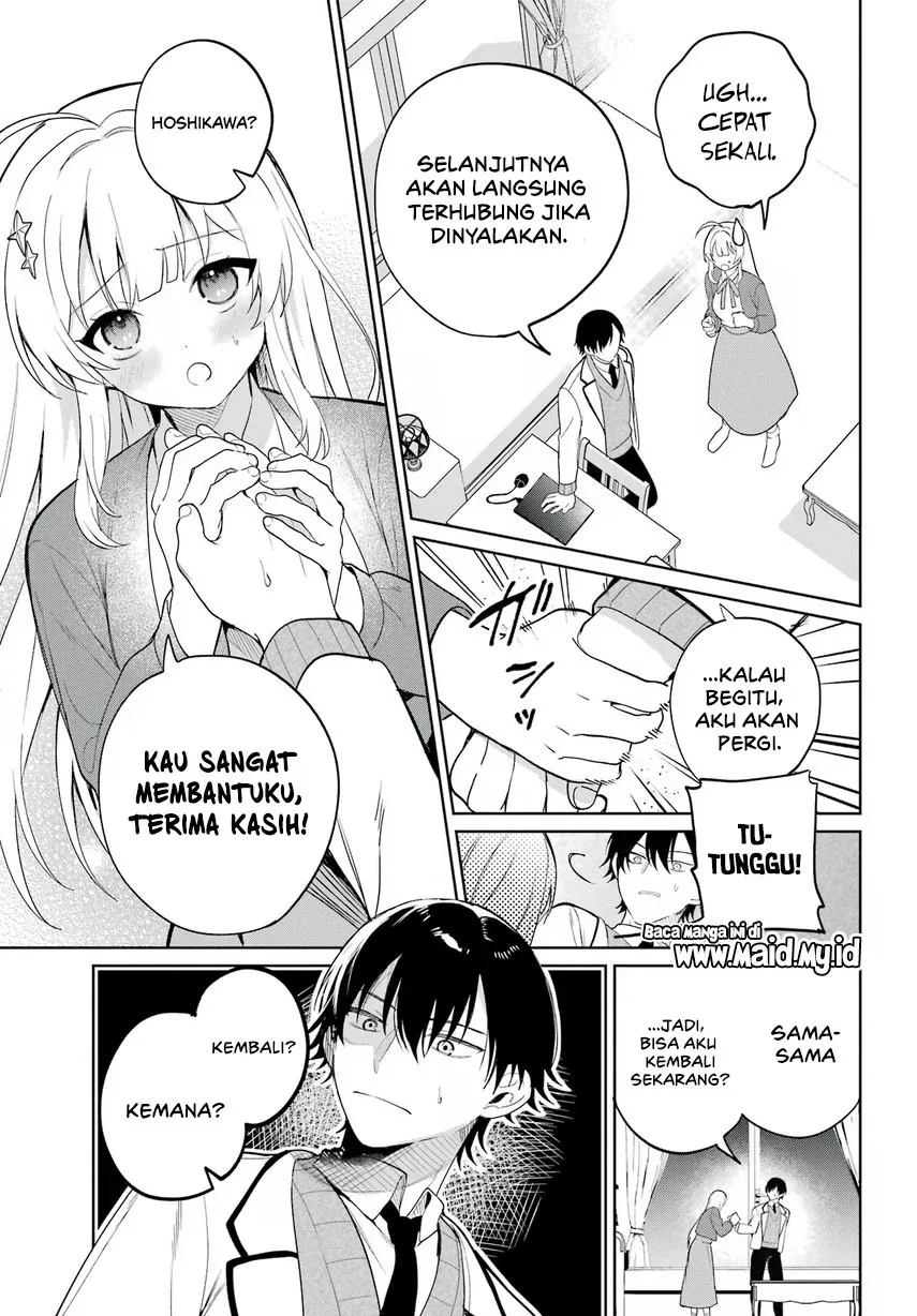 Halaman 36 — Remote Jugyou ni Nattara Class 1 no Bishoujo to Doukyo suru Koto ni Natta Chapter 1
