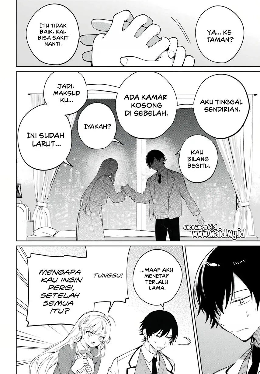 Halaman 37 — Remote Jugyou ni Nattara Class 1 no Bishoujo to Doukyo suru Koto ni Natta Chapter 1