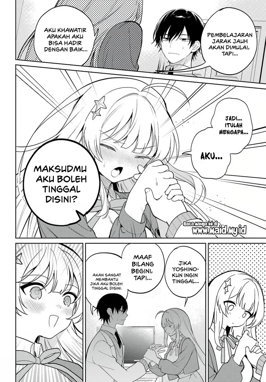 Halaman 39 — Remote Jugyou ni Nattara Class 1 no Bishoujo to Doukyo suru Koto ni Natta Chapter 1