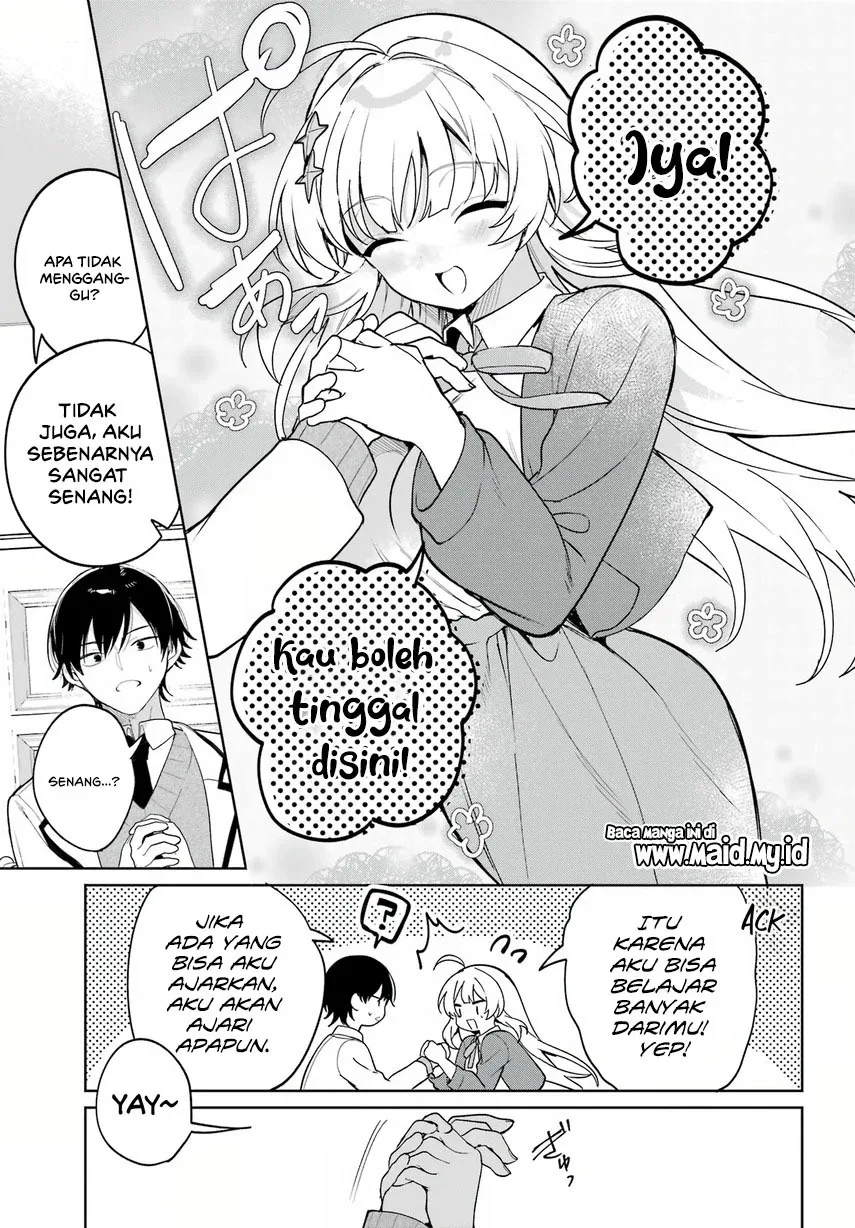Halaman 40 — Remote Jugyou ni Nattara Class 1 no Bishoujo to Doukyo suru Koto ni Natta Chapter 1