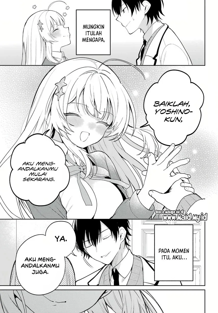 Halaman 42 — Remote Jugyou ni Nattara Class 1 no Bishoujo to Doukyo suru Koto ni Natta Chapter 1