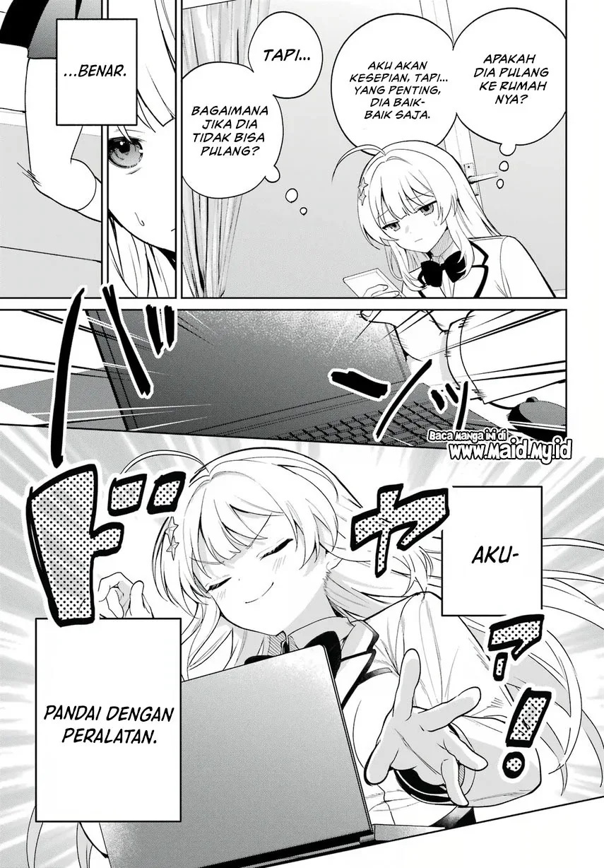 Halaman 46 — Remote Jugyou ni Nattara Class 1 no Bishoujo to Doukyo suru Koto ni Natta Chapter 1