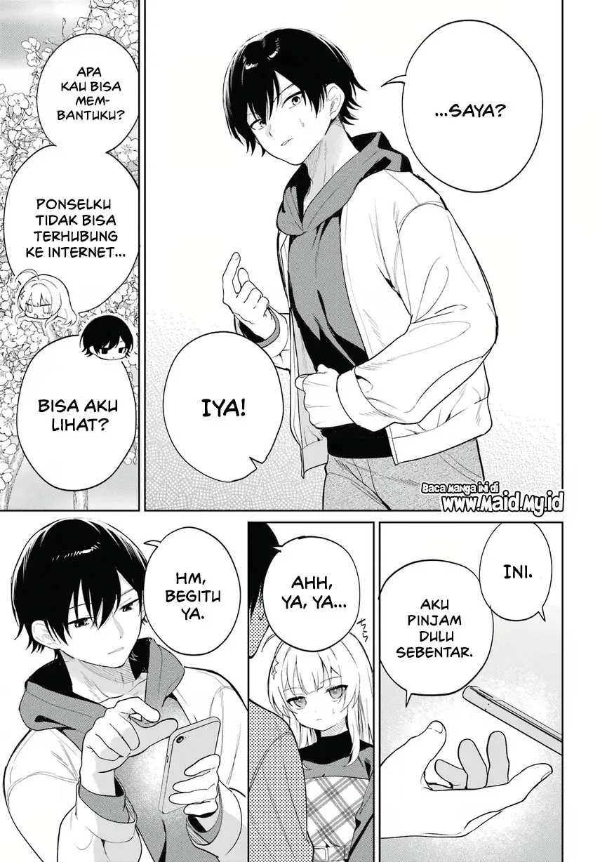 Halaman 50 — Remote Jugyou ni Nattara Class 1 no Bishoujo to Doukyo suru Koto ni Natta Chapter 1
