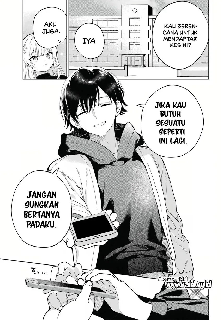 Halaman 52 — Remote Jugyou ni Nattara Class 1 no Bishoujo to Doukyo suru Koto ni Natta Chapter 1