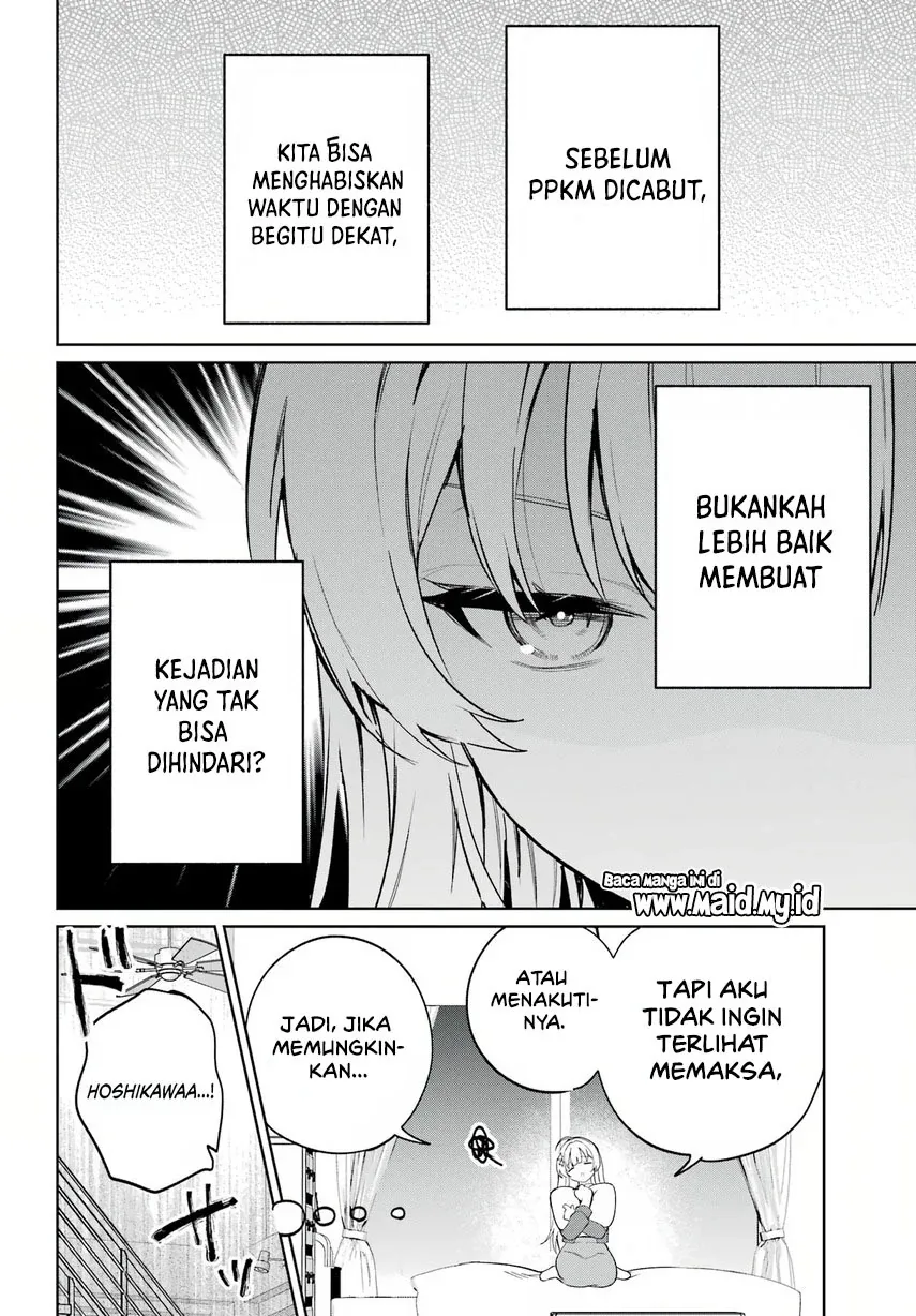 Halaman 59 — Remote Jugyou ni Nattara Class 1 no Bishoujo to Doukyo suru Koto ni Natta Chapter 1