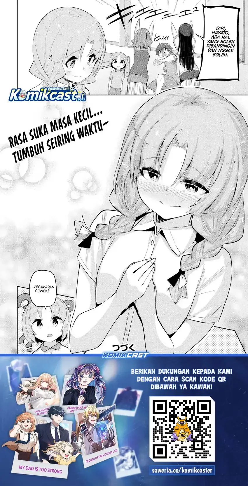 Halaman 30 — Tenkou-saki no Seiso Karen na Bishoujo ga, Mukashi Danshi to Omotte Issho ni Asonda Osananajimi Datta Ken Chapter 34