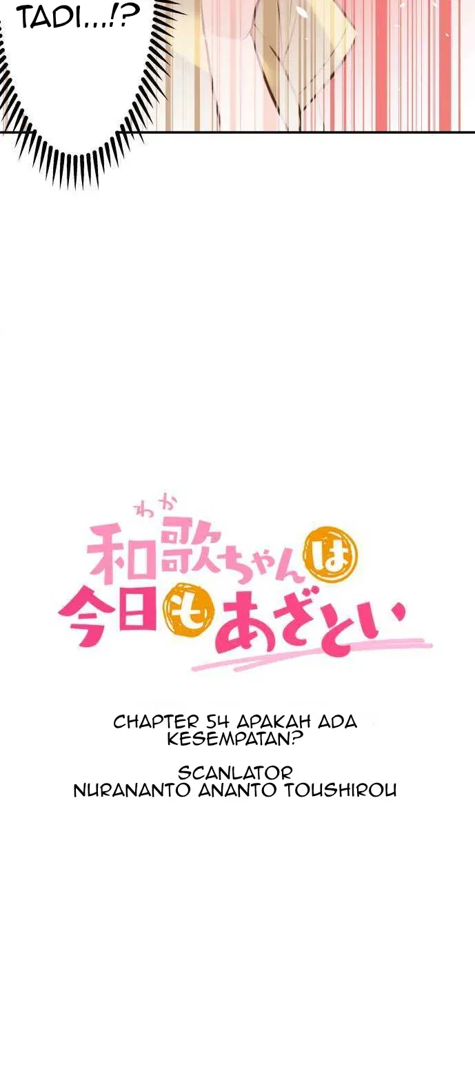 Halaman 7 — Waka-chan Is Flirty Again Chapter 54