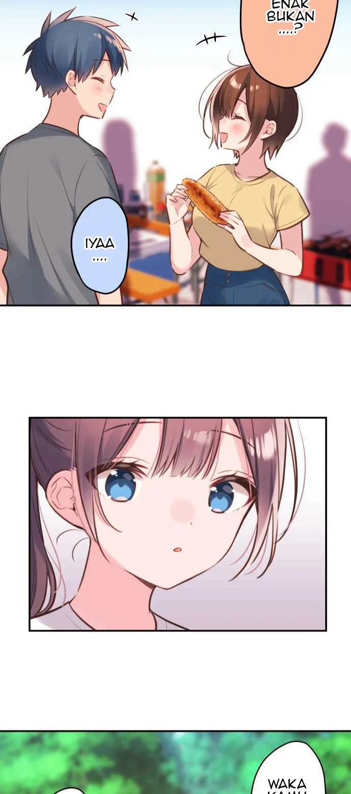 Halaman 35 — Waka-chan Is Flirty Again Chapter 54
