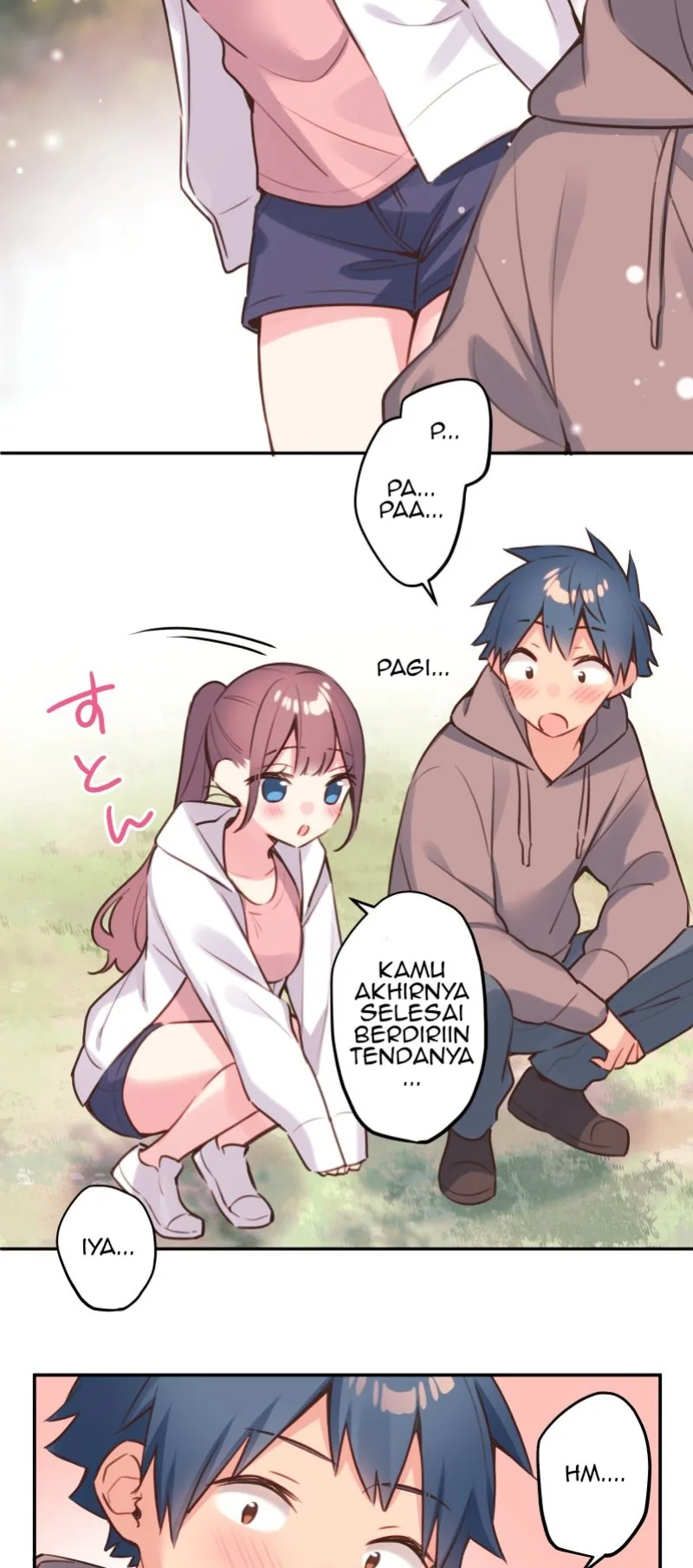 Halaman 4 — Waka-chan Is Flirty Again Chapter 84
