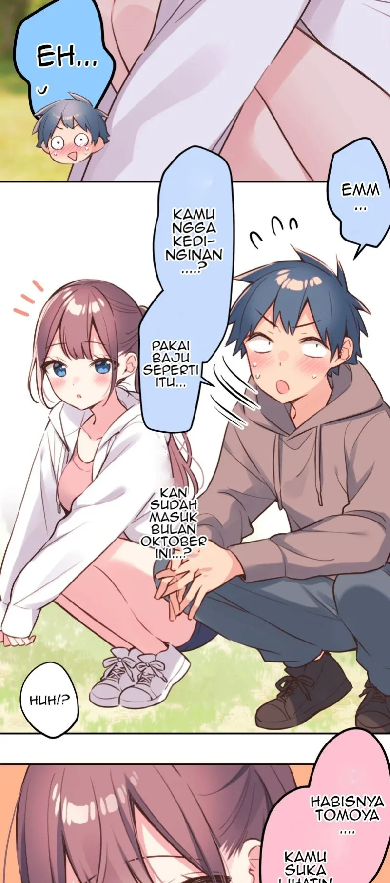 Halaman 8 — Waka-chan Is Flirty Again Chapter 84