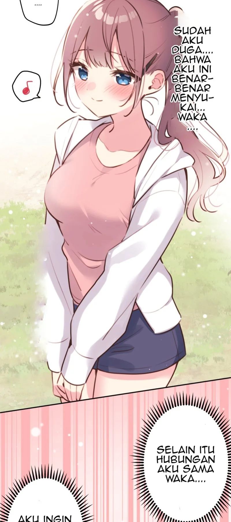 Halaman 12 — Waka-chan Is Flirty Again Chapter 84