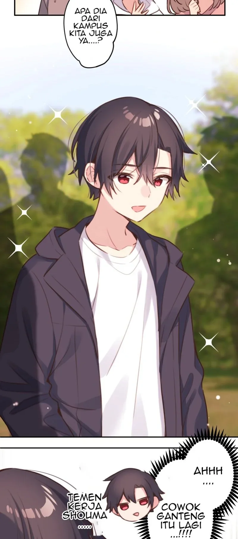 Halaman 15 — Waka-chan Is Flirty Again Chapter 84