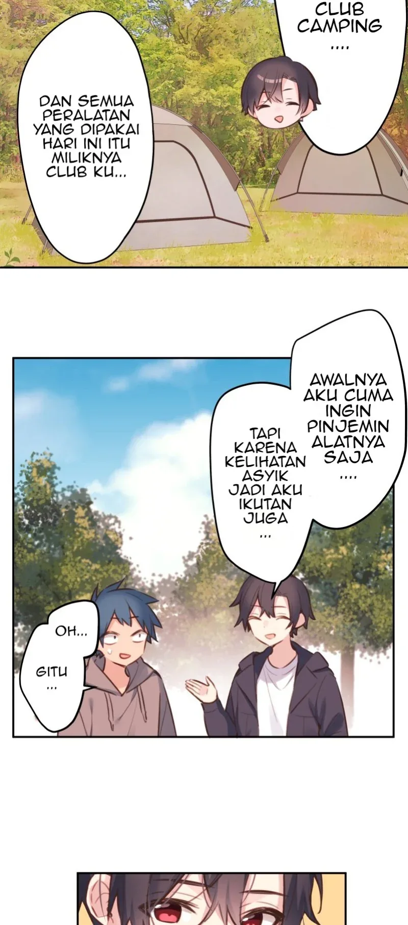 Halaman 17 — Waka-chan Is Flirty Again Chapter 84