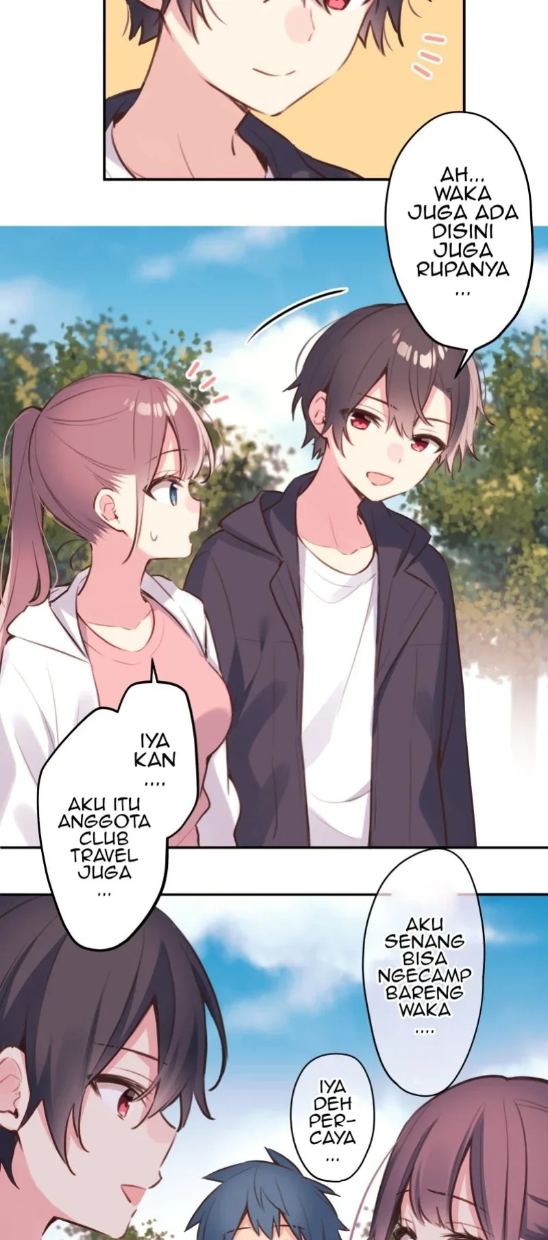 Halaman 18 — Waka-chan Is Flirty Again Chapter 84