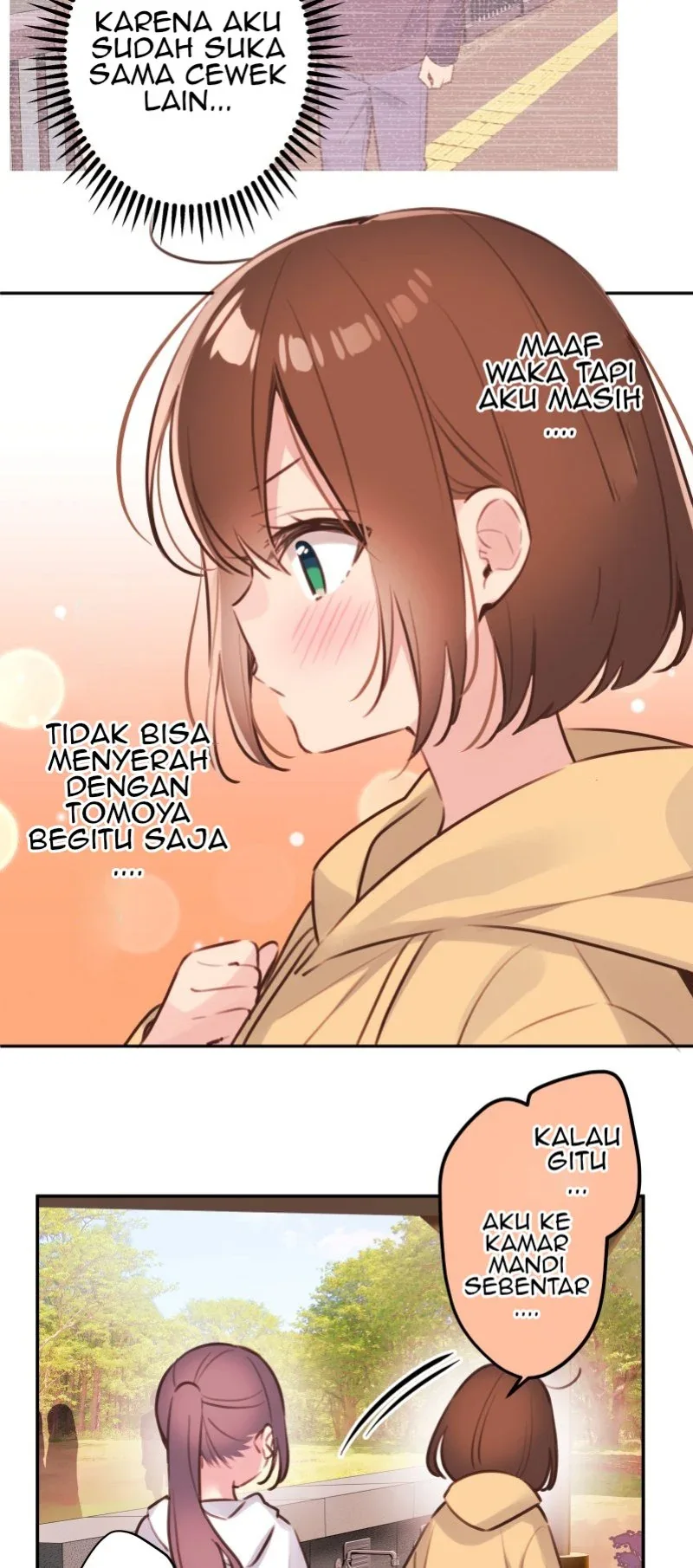 Halaman 35 — Waka-chan Is Flirty Again Chapter 84