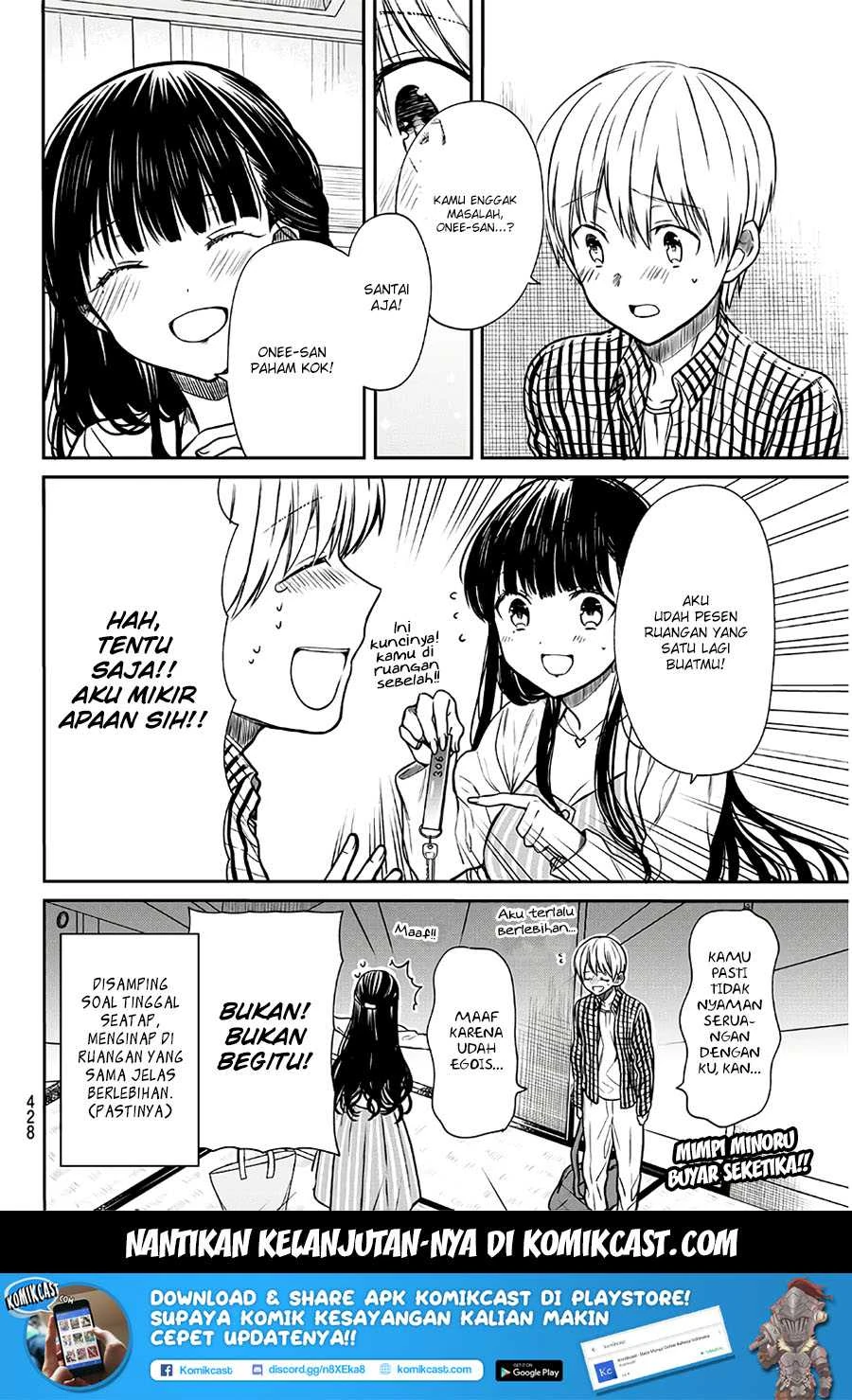 Halaman 3 — Danshi Koukousei wo Yashinaitai Oneesan no Hanashi Chapter 60
