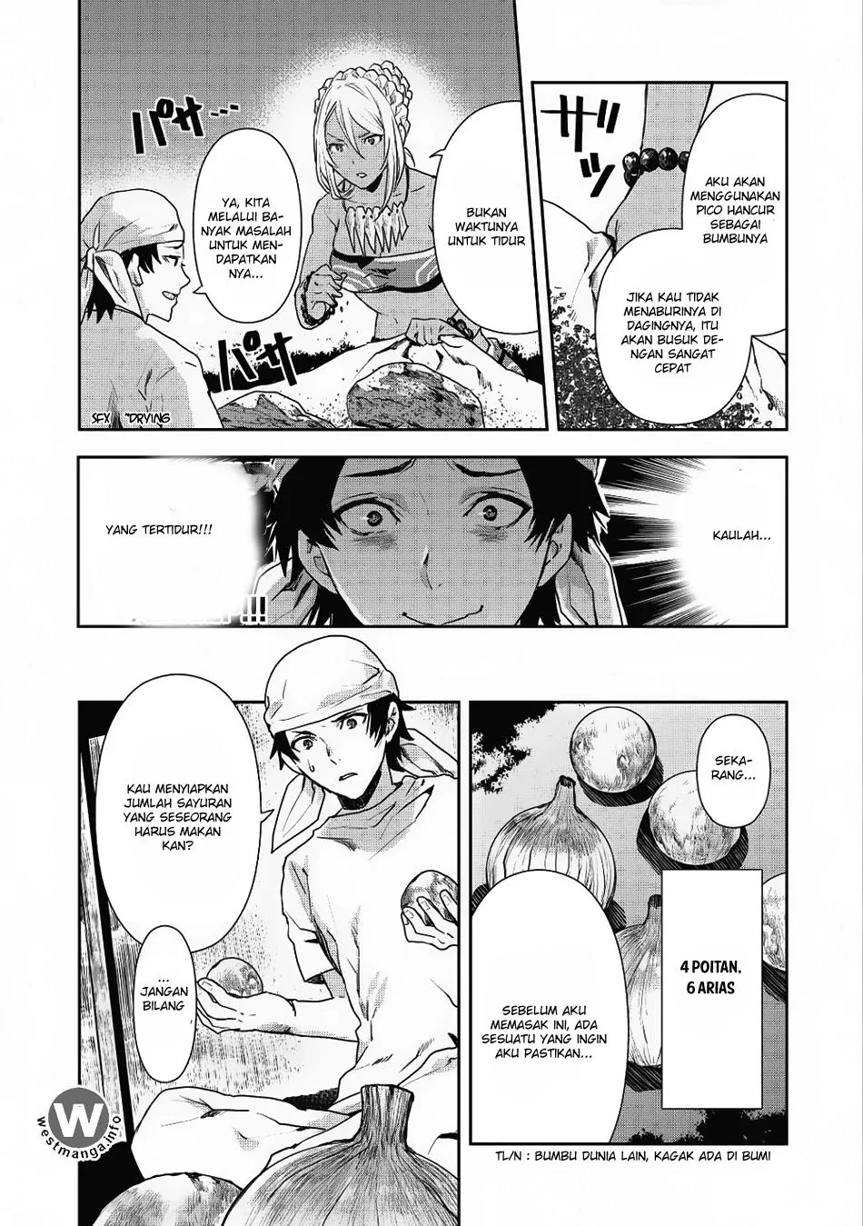 Halaman 9 — Isekai Ryouridou Chapter 4