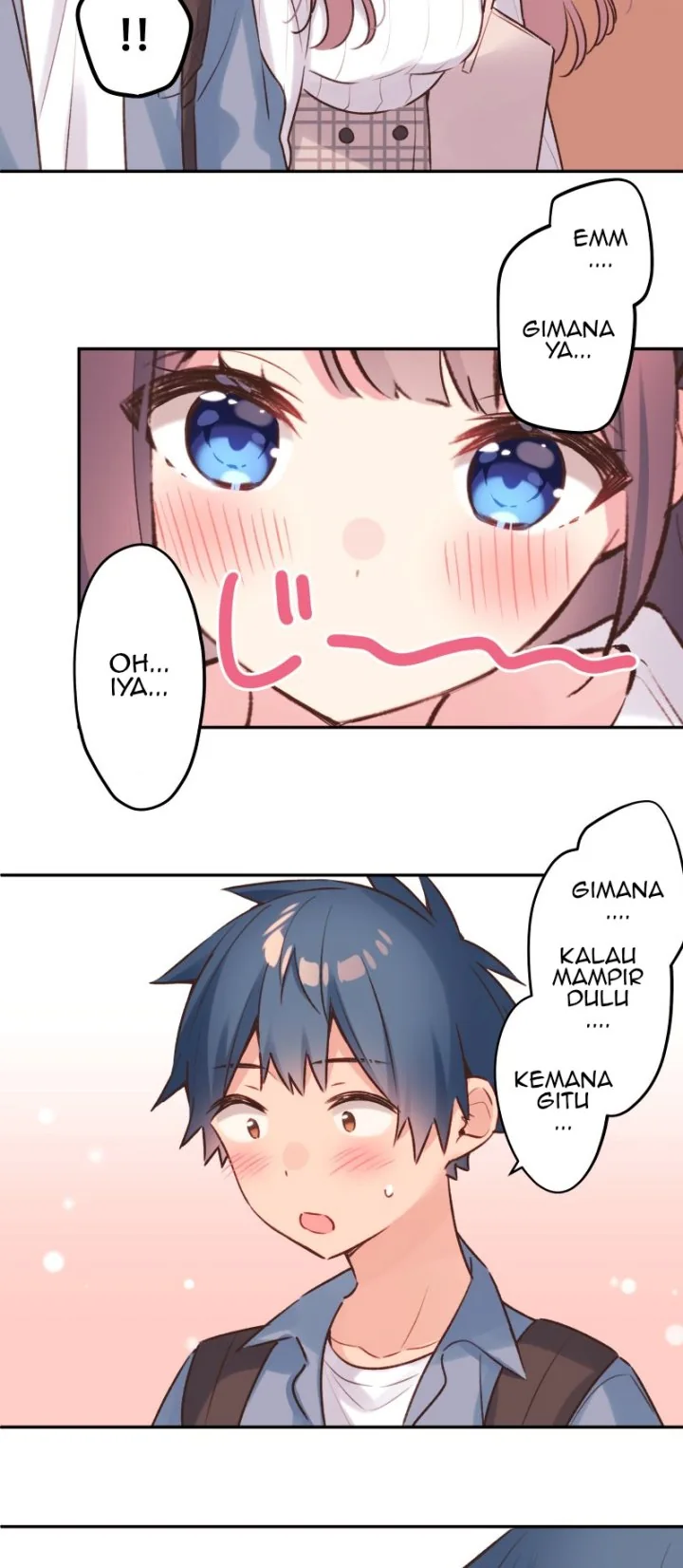 Halaman 5 — Waka-chan Is Flirty Again Chapter 91