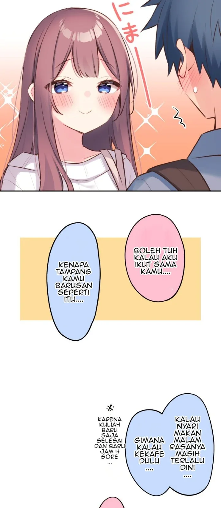 Halaman 6 — Waka-chan Is Flirty Again Chapter 91