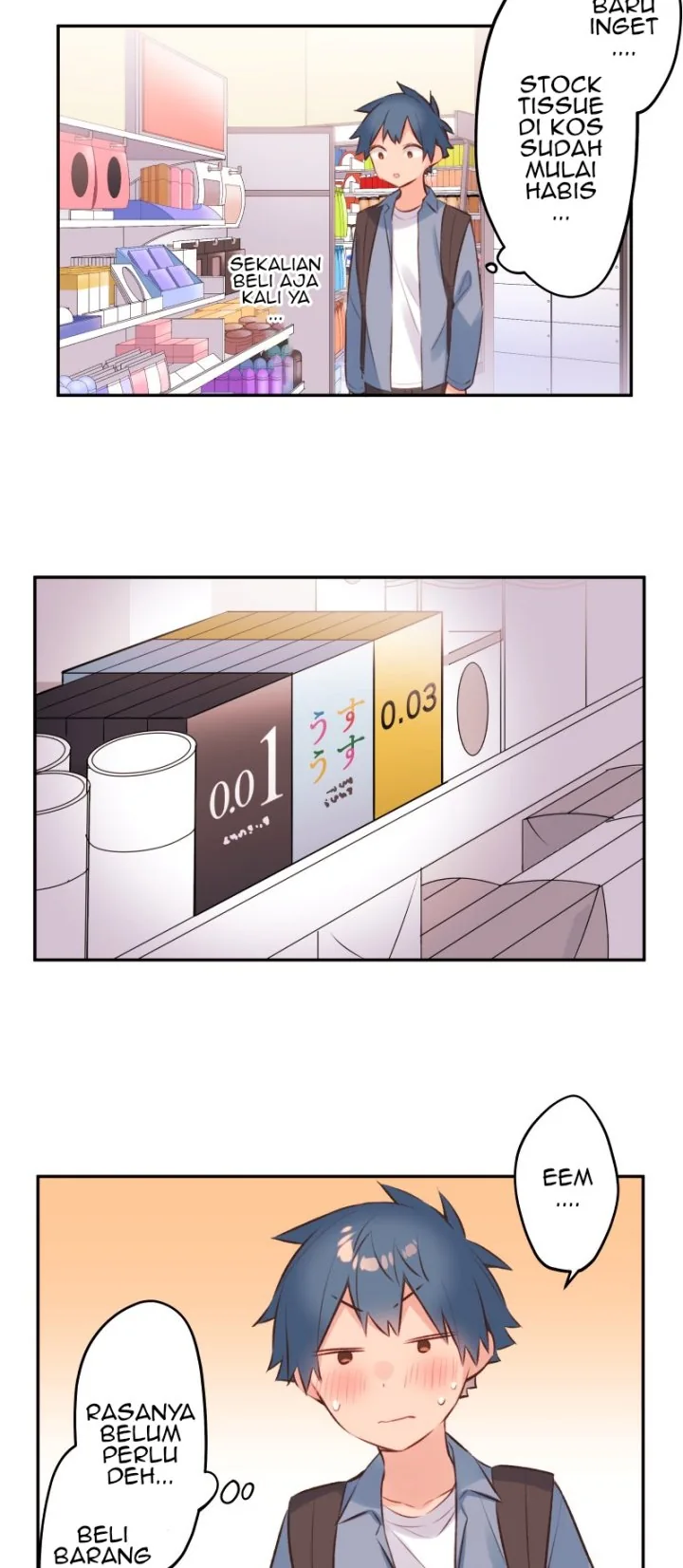 Halaman 17 — Waka-chan Is Flirty Again Chapter 91