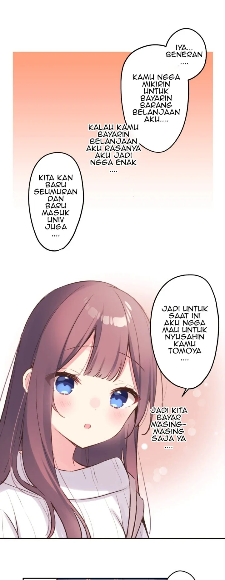 Halaman 23 — Waka-chan Is Flirty Again Chapter 91