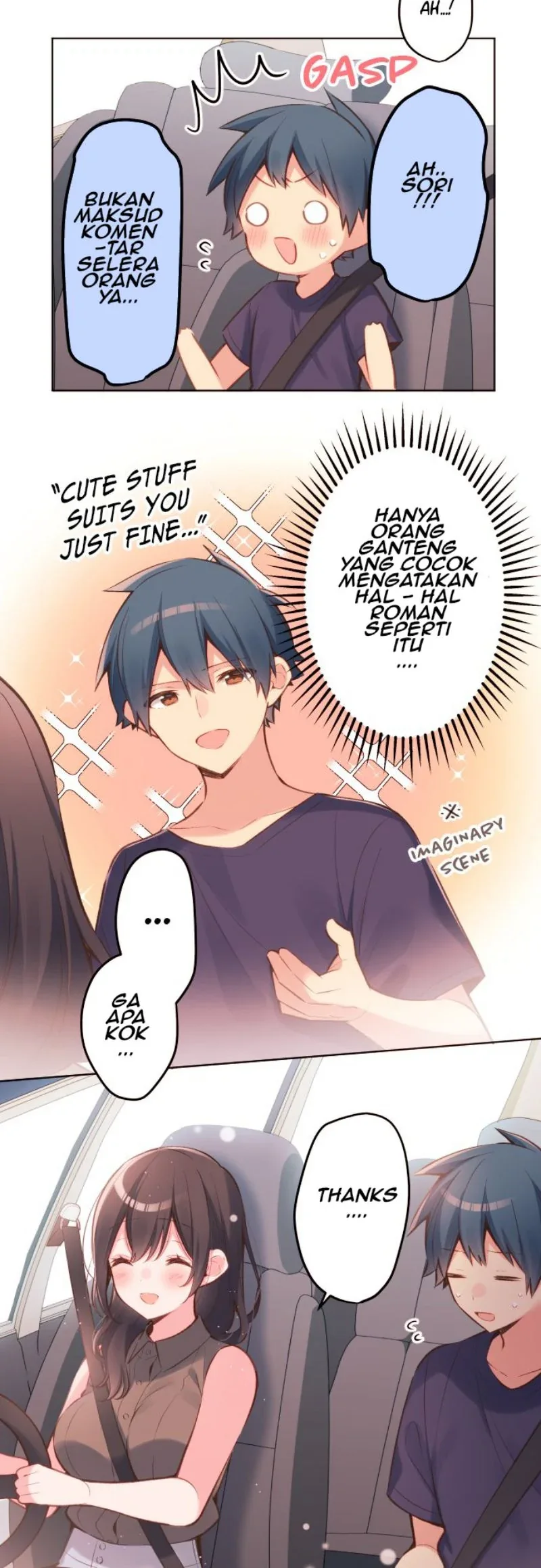Halaman 18 — Waka-chan Is Flirty Again Chapter 33