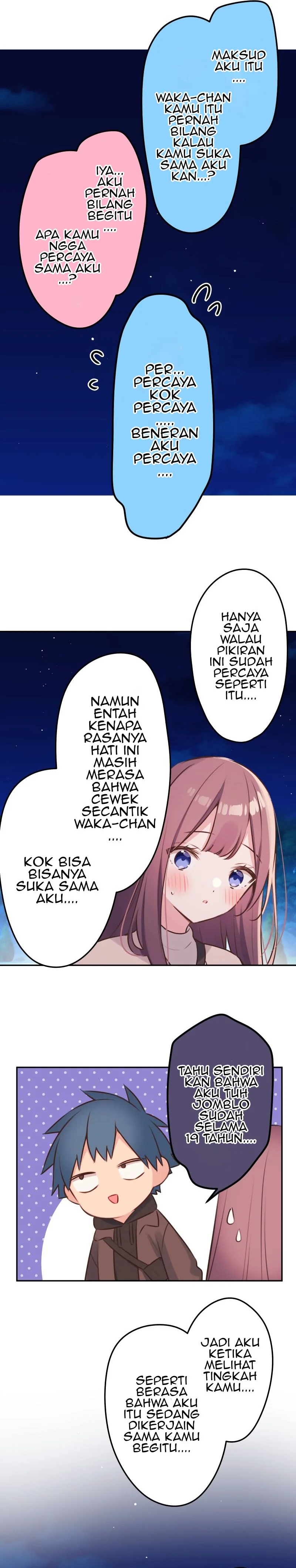 Halaman 12 — Waka-chan Is Flirty Again Chapter 107